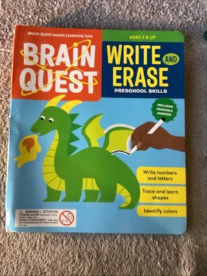 Brain Quest Write And Erase Preschool Skills 06A1