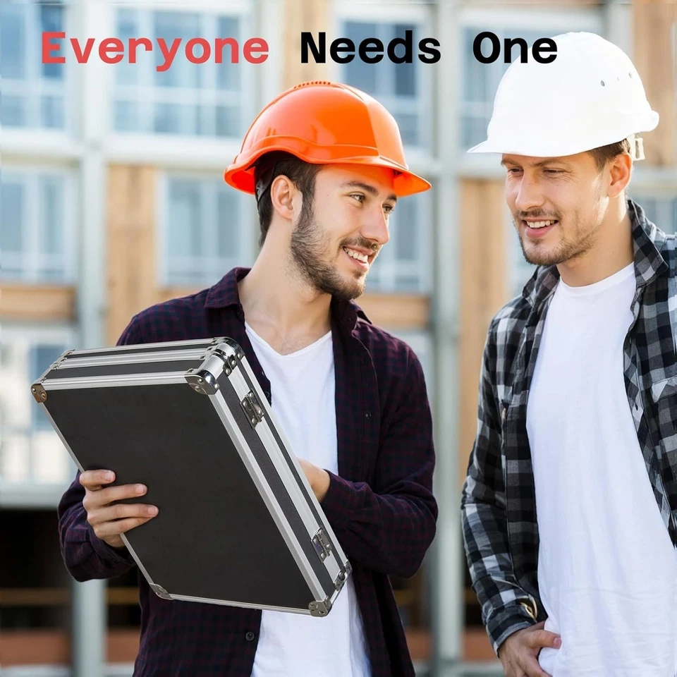 Key Lock Clipboard Storage Box, Heavy Duty Clipboard with Storage, Aluminum Loc - Image 2 of 4