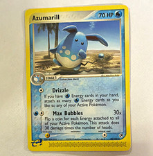 Nintendo Pokemon TCG Azumarill Aquapolis 30/100 ENG Uncommon 2003 70HP Unlim