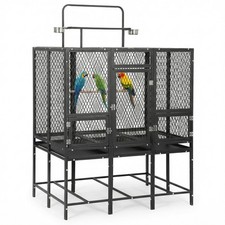 65" Heavy Duty Birdcage Aviary Large for Parakeet Macaw Parrot Budgies Lovebirds