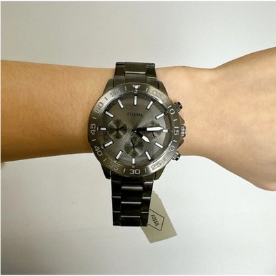 [フォッシル] 腕時計 BANNON BQ2491 メンズ スモーク Bannon Multifunction Smoke Stainless Steel Watch - BQ2491 - Fossil