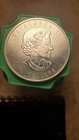 2015 CANADIAN $8 DOLLAR 1 1/2 OZ SILVER POLAR BEAR AND CUB.   1.5 TROY OUNCES