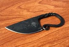 Handmade Carbon Steel Viking Neck Knife For Outdoor Hunting Camping & Hiking