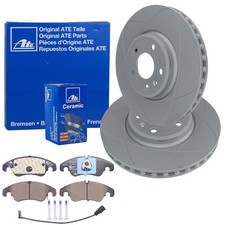 ATE POWER DISC Bremsscheiben 320mm CERAMIC Beläge Vorne für AUDI A4 B8 A5 8T3