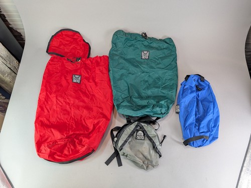 Granite Gear Compression Stuff Sack Hikings Bags Lot of 4 Various Sizes
