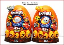 Smashers DINO EGG HUNT Giganotosaurus T-Rex EPIC Egg - 35 Surprises NEW