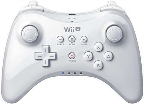 Wii U Pro Controller White + USB Cable Used - Picture 1 of 1