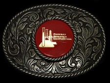 TC05101 VINTAGE 1970s PARKWAY RESEARCH CORPORATION BELT BUCKLE