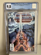 He-Man And The Masters Of The Universe 1 DC Comics 2012 CGC 9.8 MOTU NM+ Tan Art