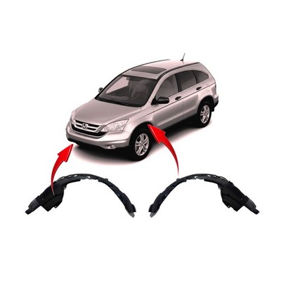 Set of 2 Fender Liners for Honda CR-V 2010-2011 HO1248191
