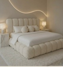 Luxury Cloud Bed With/Without Ottoman Gas Lift Storage - 45" Headboard!