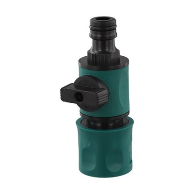 Garden Hose Connect In Line Tap Shut Off Valve Connect Adaptor Hose Pipe Valve