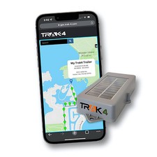 Trak-4 Solar GPS Tracker. Durable, Reliable Track Trailers, Equipment, Vehicl...