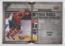 2010-11 Upper Deck Rookie Headliners Justin Falk #RH20 x6g