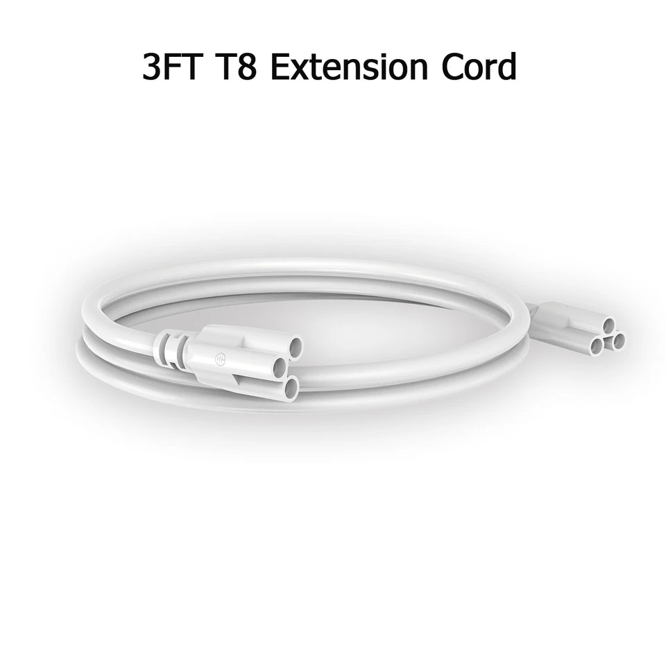 2 фута 3 фута 4 фута 6 футов соединительный кабель удлинительный шнур провод для светодиодного магазинного светильника - Изображение 4 из 4