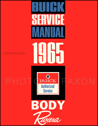 1965 Buick Riviera Body Manual 65 Repair Shop Service Book - Picture 1 of 1