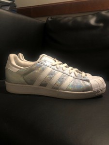superstar white silver