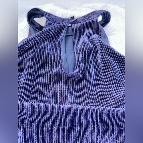 Ava & Yelly Navy White Ribbed Wide leg Jumpsuit size 8 kids - Picture 6 of 10