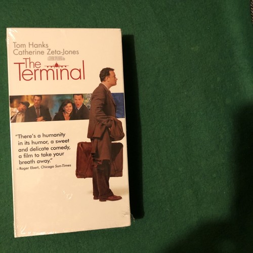 The Terminal VHS Cassette Tape Video /Get Graded Tom Hanks
