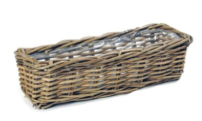 Aktion!! Blumenkasten 50 cm aus Rattan