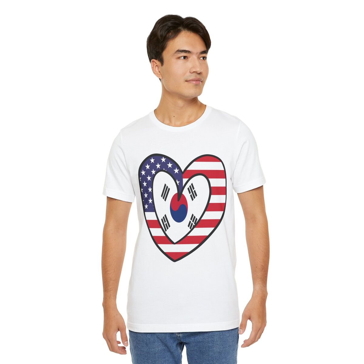 South Korea Flag T-Shirt Cool Korean Flags Soccer Jersey Tee South Korea Flag T-Shirt Cool Korean Flags Soccer Jersey Tee