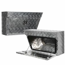 Pair of GIANTZ Under Tray Ute Tool Boxes Aluminium Vehicle Box