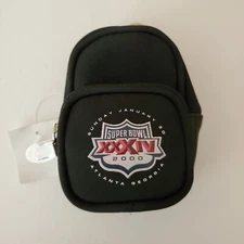 VINTAGE - SUPER BOWL 34 CAMERA CASE 2000 ATLANTA   NEW   LOOK!!