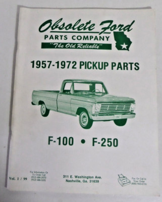 Parts for 1957-1972 Ford Trucks