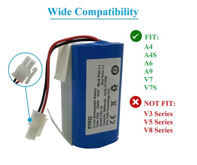 Batteria 3000mAh 14.8V Per Aspirapolvere Robot Zaco ILife, Dibea, Ecovacs, Silvercrest - Ricambio Originale - Foto 2