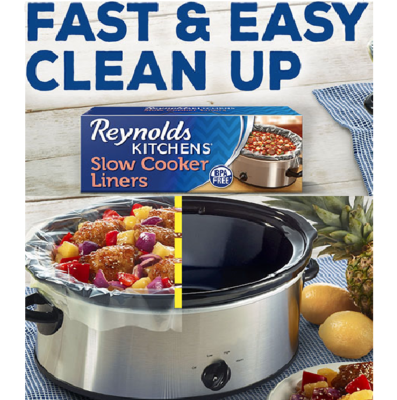 Reynolds Kitchens Slow Cooker Liners, Regular (Fits 3-8 Quarts
