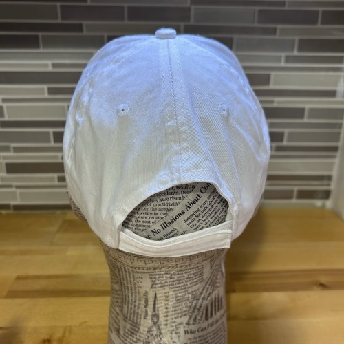 Rex Golf T-Rex Dinosaur Embroidered White Adjustable Size Hat by Port & Company - Picture 3 of 7