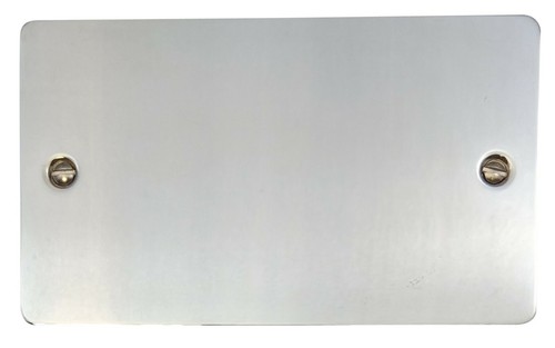 G&H Flat Plate Polished Chrome FCW Light Switches, Plug Sockets, USB, Toggles - 第 28/46 張圖片
