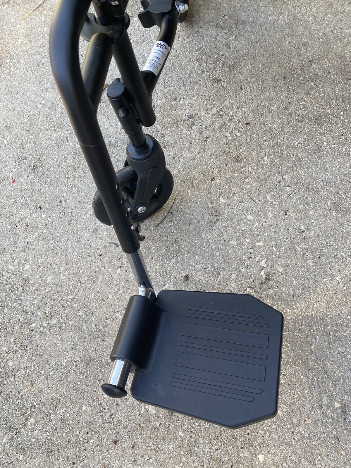 Equate Wheelchair With Large 18 Inch Seat, Removable SwingAway