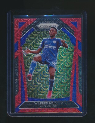 WILFRED NDIDI 2020-21 PANINI PRIZM RED MOJO PRIZM PARALLEL 010/135 #128