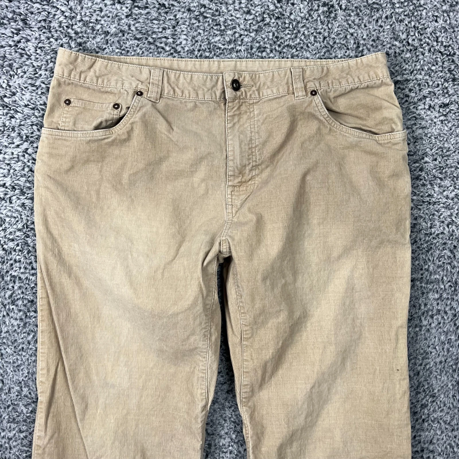 prana sustainer corduroy stretch straight outdoors casual pants