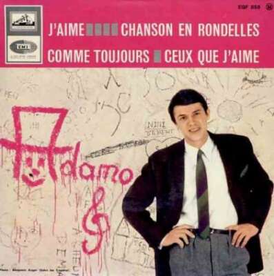 Adamo - J'aime 7'' EP Vinyl Schallplatte 9290