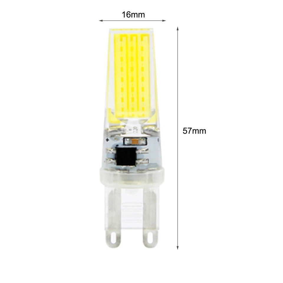 10X G9 LED Bulb COB 6W 220V White Capsule Lamp Replace Halogen Bulb Dimmable - Image 2 of 4