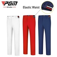 Pgm Fit Soft Children Golf Pants Elastic Waist Trouser Boys Girls Warm Sweatpant