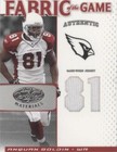 2007 Leaf Certified Materials Anquan Boldin #FOG-4