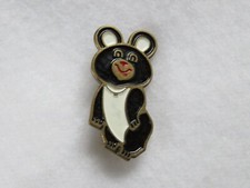 UDSSR - Sowjetunion - Abzeichen Olympia Bär Mischa - Moskau 1980