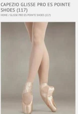 NIB Capezio #117 Glisse Pro Es Pointe Dance Shoe