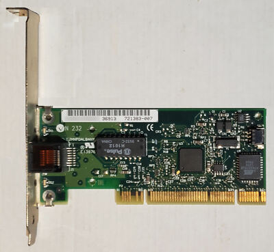 Intel PRO/100+ Management Adapter, PCI Ethernet NIC, 721383-007, Refurbished