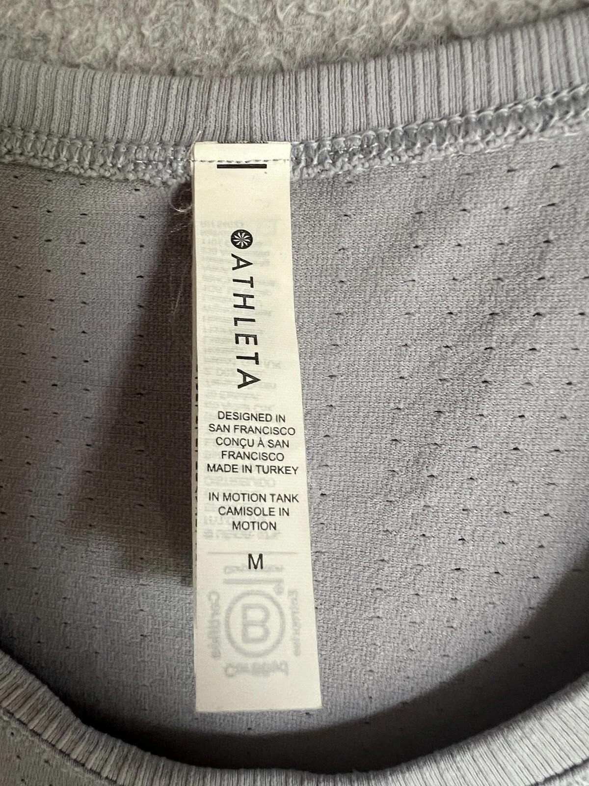 athleta sleeveless pullover athletic tank shirt
