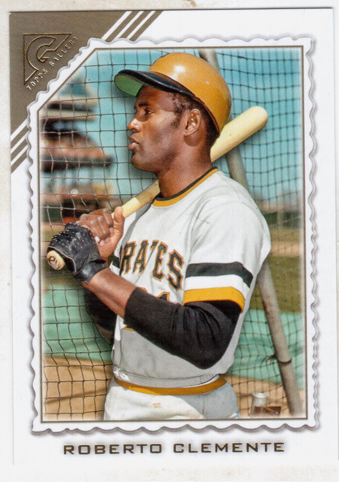2022 TOPPS GALLERY #6 ROBERTO CLEMENTE