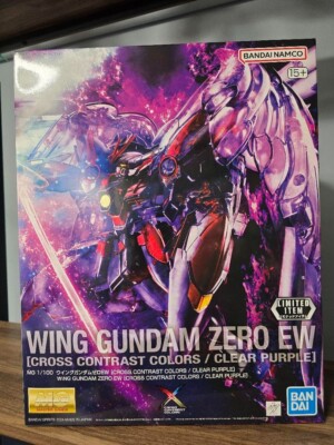 MG 1/100 Wing Gundam Zero EW Cross Contrast Colors Limited Model Kit Japan NEW