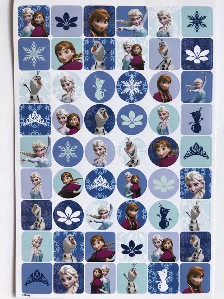 Free Printable Frozen Stickers
