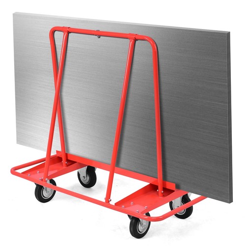 120x59x112cm Rolling Drywall Cart Antifalling Edge Plasterboard