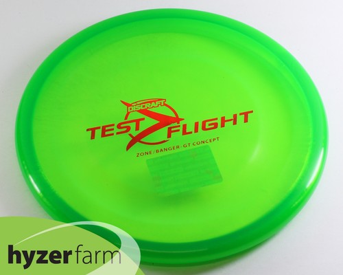 Discraft TEST FLIGHT Z ZONE (BANGER TOP) GT *pick color/weight* Hyzer Farm disc - Picture 8 of 46