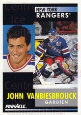 Pinnacle French #121 1991-92 John Vanbiesbrouck