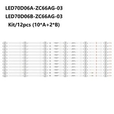 LED strips For ONN LED70D06A-ZC66AG 100012588 100068378 30370006005 30370006006